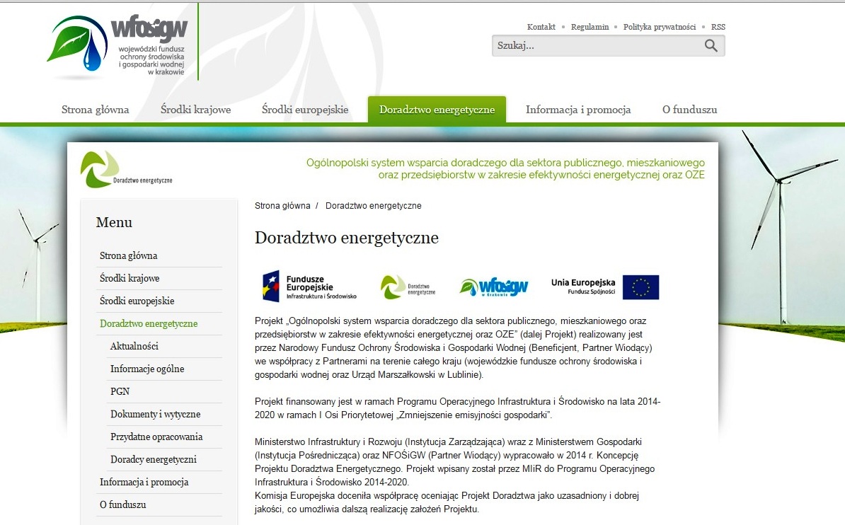 Projekt doradztwa energetycznego