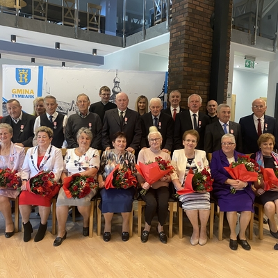 Obraz przedstawiający Pary małżeńskie świętowały Jubileusz 50-lecia