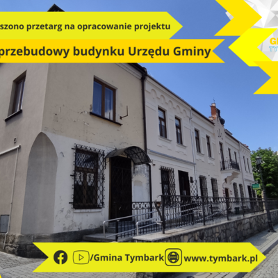 Obraz przedstawiający Ogłoszono przetarg na projekt przebudowy budynku Urzędu