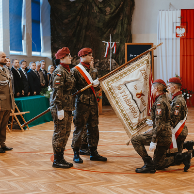 Obraz przedstawiający Ślubowanie klas pierwszych