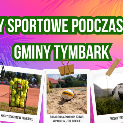 Obraz przedstawiający Imprezy sportowe podczas Święta Gminy Tymbark