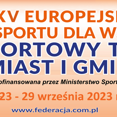 Obraz przedstawiający XXIX SPORTOWY TURNIEJ MIAST i GMIN 2023